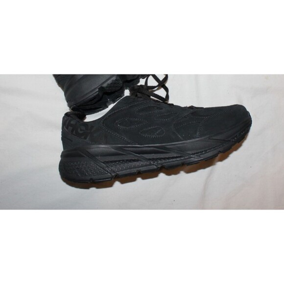 Hoka One One Men\'s U Clifton L Athletics Running Sneakers Black NWOB 12.5 $170